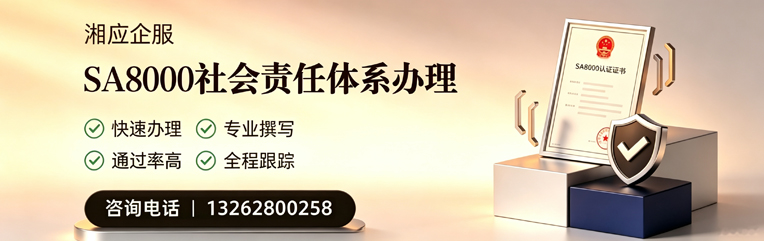 长春SA8000社会责任体系认证服务