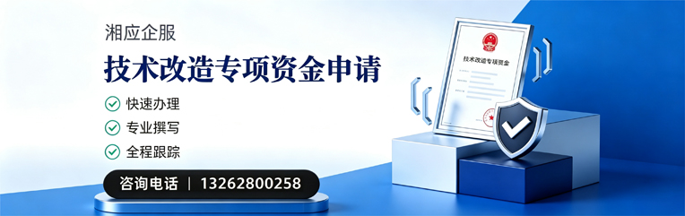 长春技术改造专项资金申报服务