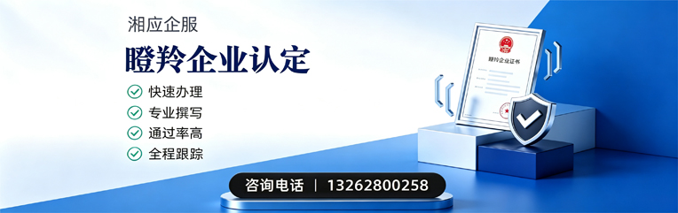 长春瞪羚企业认定申报服务