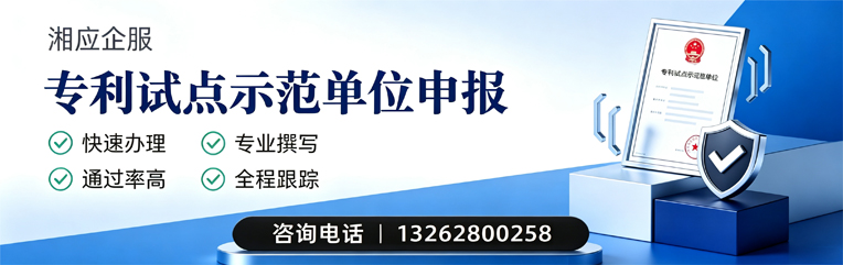 长春专利试点示范单位申报服务