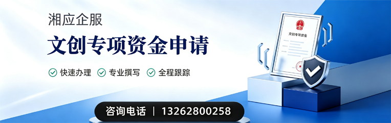 长春文创专项资金申报服务