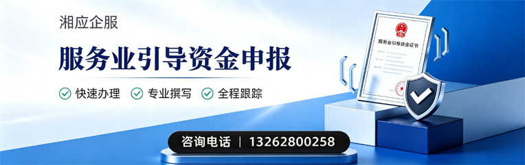 长春服务业引导资金申报服务