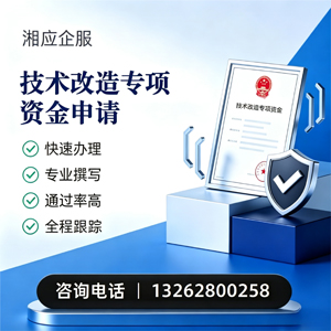 长春技术改造专项资金申报服务